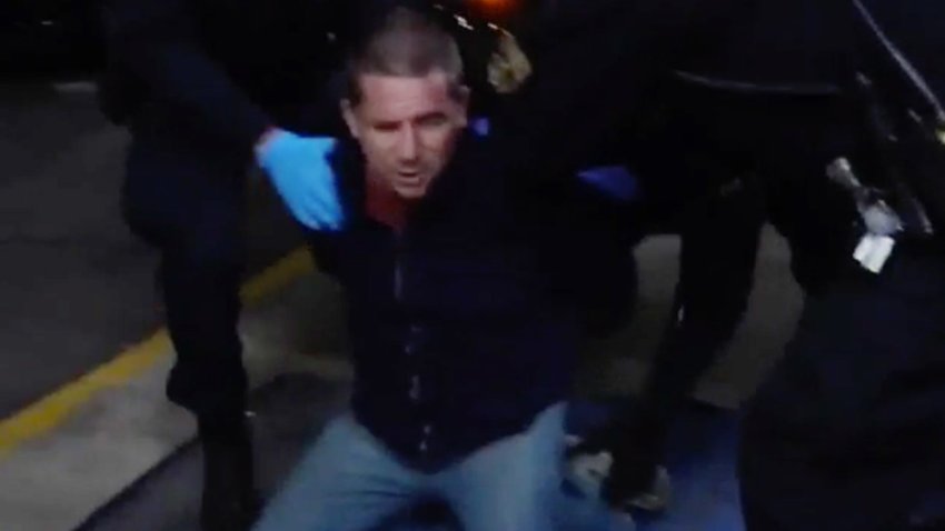 Edward Bronstein is pictured in March 2020 after a CHP traffic stop.