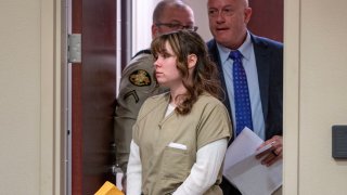 Hannah Gutiérrez-Reed, la armera condenada por el fatal disparo en el set de la película "Rust" en Nuevo México.
